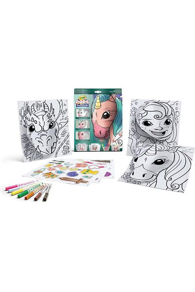 erorex Color Pops Fantasy Creatures Theme Coloring And Building Game For Three Dimensional Artwork