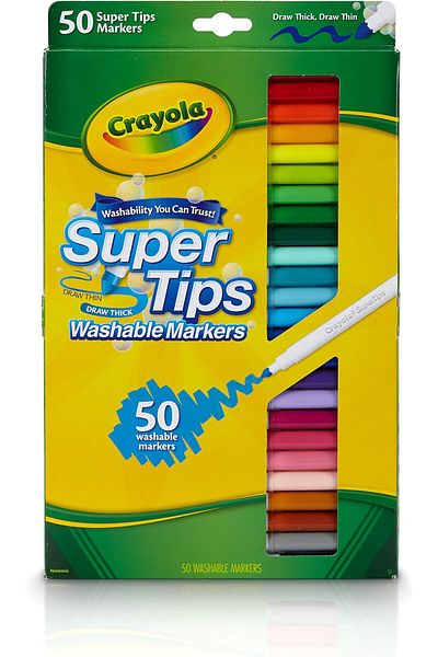 erorex Washable Super Tips Markers Pack Of 50