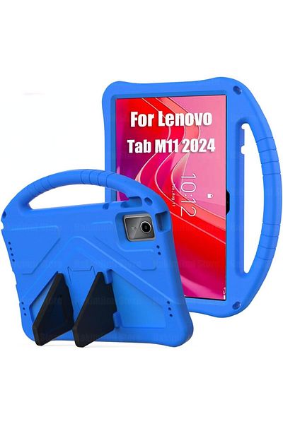 erorex جراب متوافق مع Lenovo Tab M11 مقاس 11 بوصة 2024 للأطفال مزود بمقبض وغطاء لوحي مقاوم للصدمات