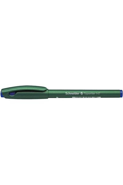 erorex قلم ألياف Topwriter 147 06 أزرق عبوة من 10 قطع
