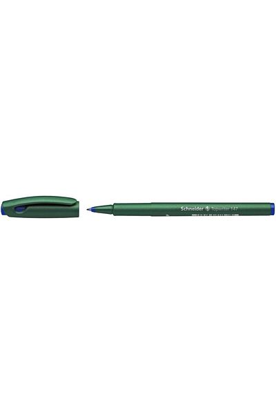 erorex قلم ألياف Topwriter 147 06 أزرق عبوة من 10 قطع