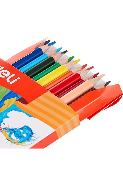 erorex Ec00200 Color Emotion Wooden Colored Pencils 12 Pieces