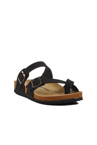 AYAKMOD 20-320 g Black Cork Sole Slippers