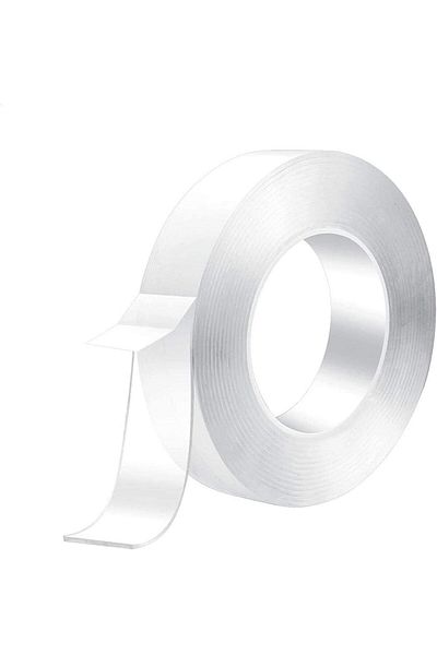 erorex Multipurpose Nano Grip Removable Washable Double Sided Sticky Strips Seamless Tape Adhesive Kitchen