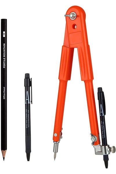 erorex 12 Inch Professional Compass For Woodworking Large Compass For Drawing Circles Carpenters Compass