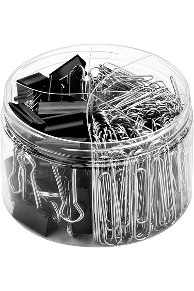 erorex Paper Clips Binder Clips 340 Pcs Paper Clips Binder Clips Assorted Sizes Including Large Medium