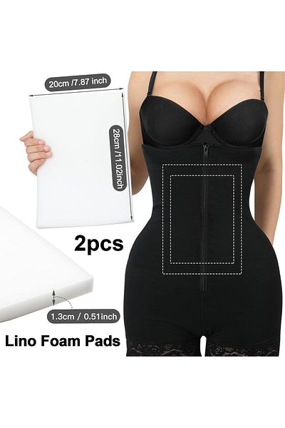 erorex Lipo Foam 2 Pcs Surgery Lipo Foam Pads Flattening Abdominal Foam Board Lipo Recovery Supplies