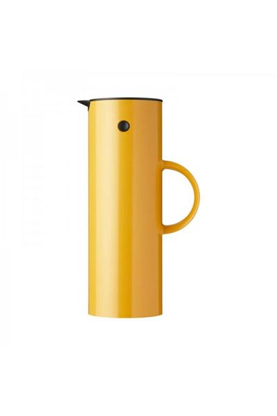 stelton Vacuum insulated mug, EM77 Poppy Yellow, 1 liter
