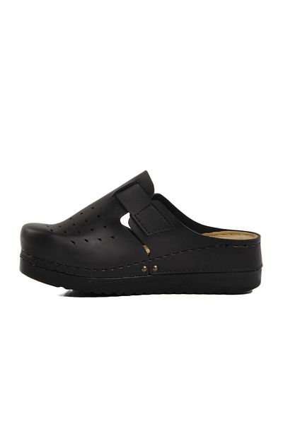 AYAKMOD 07-008 g Black Anatomic Sole Slippers