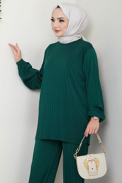 hafsamina Σετ δύο τεμαχίων Emerald Green Sandy HM2701