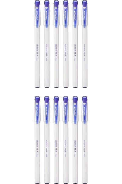 erorex G4 0.7Mm Ball Point Pens 12 Piece Set Blue