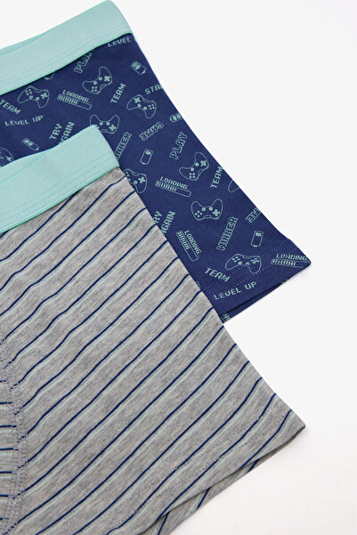 Penti Erkek Çocuk Team Play 2li Çok Renkli Boxer