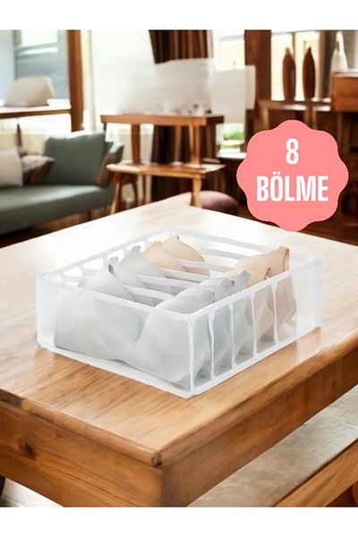 YEGGE 2 Li Transparent Bra Organizer - Pvc Edged 36X32X12 cm