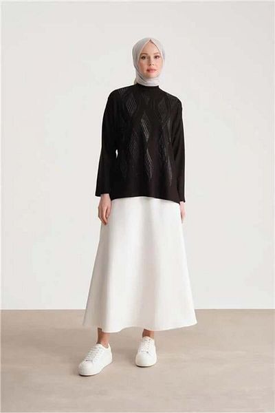 Armine Bumbac pieptănat 24Yd9001 Negru