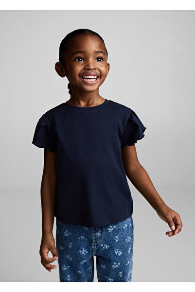 MANGO Baby Kurzärmliges Baumwoll-T-Shirt