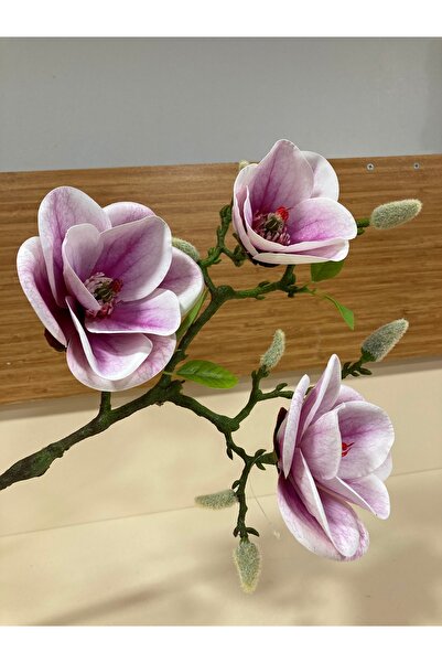 PLUS HOME YAPAY ÇİÇEK MANOLYA LİLA 55 CM