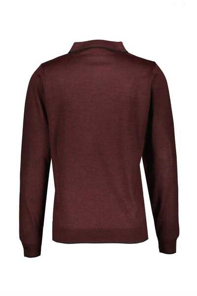 Diandor REGULAR FİT ZİNCİRLİ POLO YAKA KAZAK