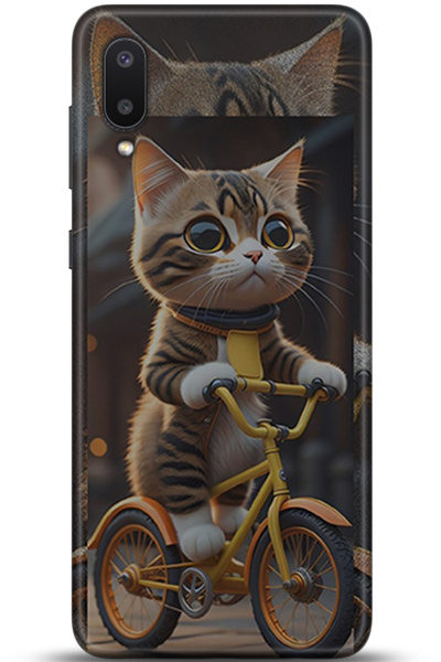 Noprin Samsung Galaxy A02 Case Hd Printed Case - Happiness Series 5195