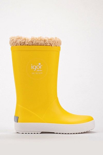 IGOR W10207 Splash Nautico Borreguito Boots Yellow