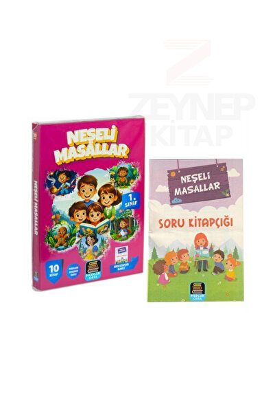 Mercan Okul Yayınları 1. مجموعة القراءة في الفصل الدراسي حكايات مبهجة 10 كتب ...