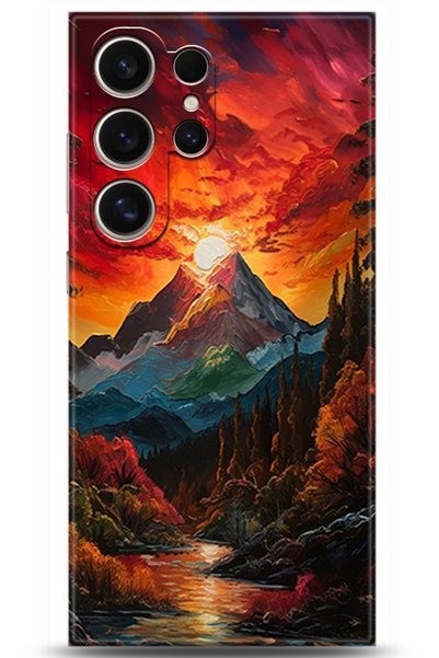 Noprin Samsung Galaxy S25 Ultra Case Hd Printed Case - Mastermind Series 5224