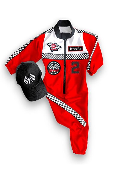 Mum Desing Gift KIRMIZI YARIŞÇI TULUMU