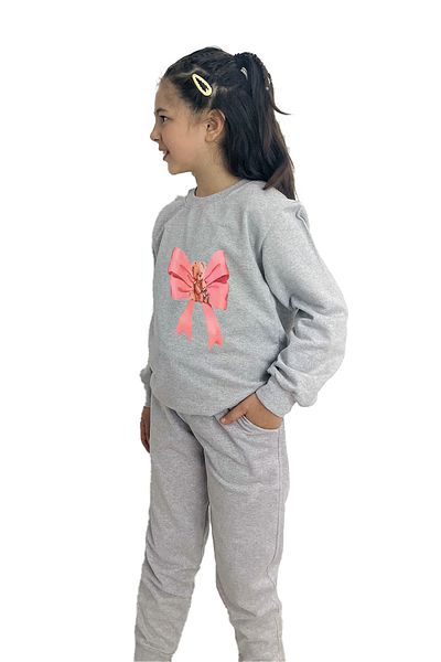 yudemia Gray Bottom Top Set - Current and Ruhal Girls' Shoes