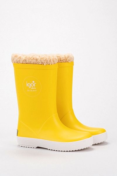 IGOR W10207 Splash Nautico Borreguito Boots Yellow