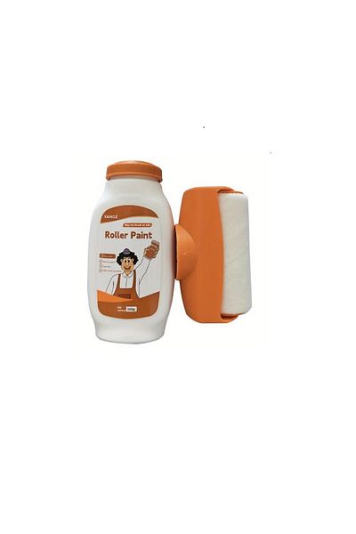 DIY Small Roller Wall Patching Brush, Small Roller Brush Wall Repair Tool,Wall Repair Paste Roller,500g