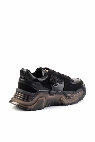 Bambi Siyah Kadın Sneaker K01948011409