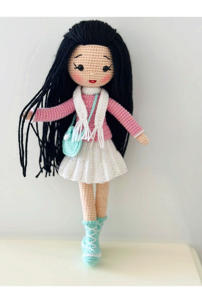 elimdeki sanat amigrumi mia bebek