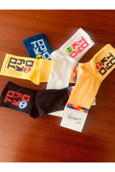 Twenty Twenty Tventy 6-Pack Women's College Socks