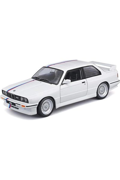 CPU ELEKTRONİK NessiWorld Bburago 1:24 BMW M3 1988 Model Car