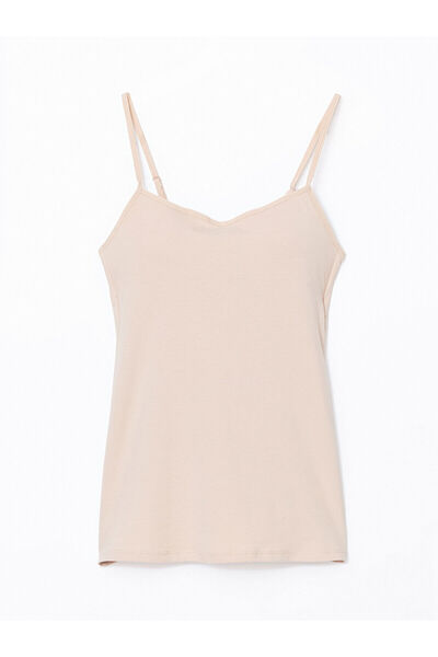 LC Waikiki New Season Heart Collar Strap Women's Cup Tank Top - S50327Z8