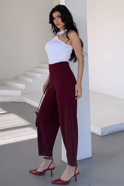 İstangül Butik Full Lycra High Waist Comfortable Balloon Pants
