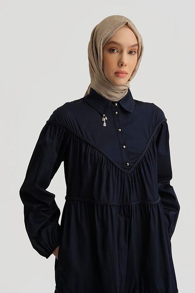 Armine Φόρεμα Navy Blue Layer 25y9003