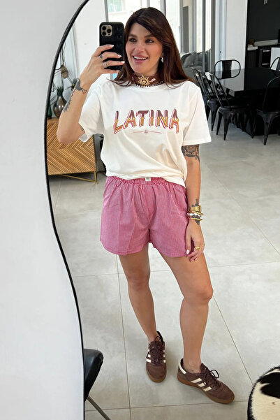 Bengi Clothing Μπλουζάκι Jemmy Oversize Cut με αυτοσχεδιασμό με λαιμόκοψη με κοντό μανίκι