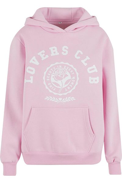 Mister Tee Lovers Club Ladies Flauschiger Kapuzenpulli