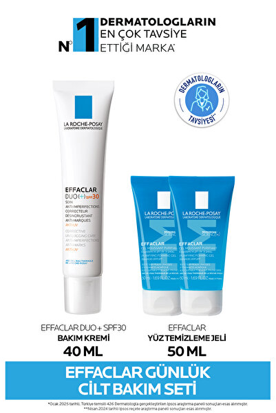 La Roche Posay Effaclar Günlük Cilt Bakım Seti