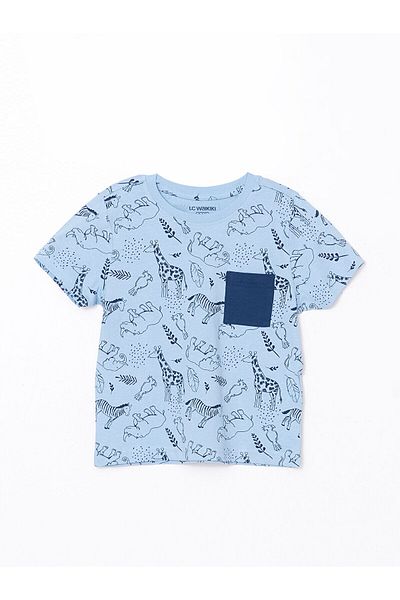 LC Waikiki Set de pijamale pentru băiat cu gât