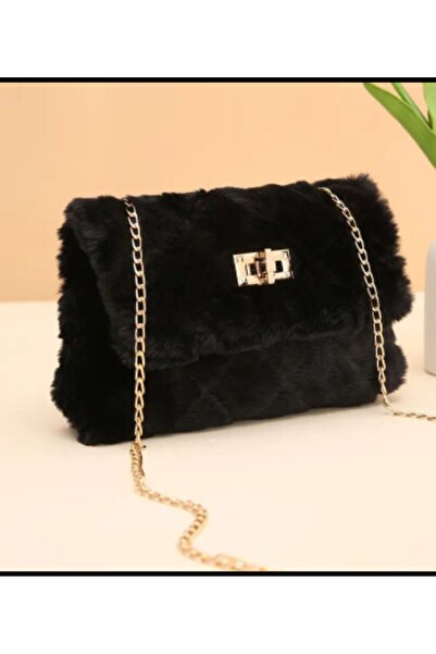 ARONA Fur Cross Strap