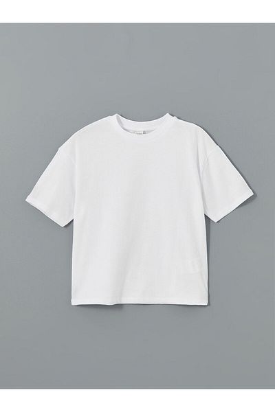 LC Waikiki Tricou pentru fetiță cu gât