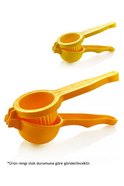 NOYİSKA 1Pc Multipurpose Hard Plastic Lemon and Citrus Juicer Squeezer Practical Plastic Lemon Lime Squeezing