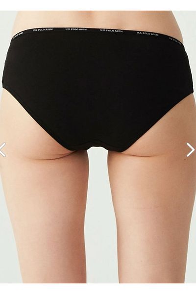 U.S. Polo Assn. Γυναικεία Μόδα Ζώνη, 47% Modal 47% Βαμβάκι 6% Elastane Ψηλόμεση Ζώνη 5 συσκευασιών