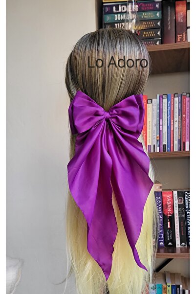 LO ADORO Cataramă cu coadă de frunze negre Cataramă mov Cataramă albastru pen...