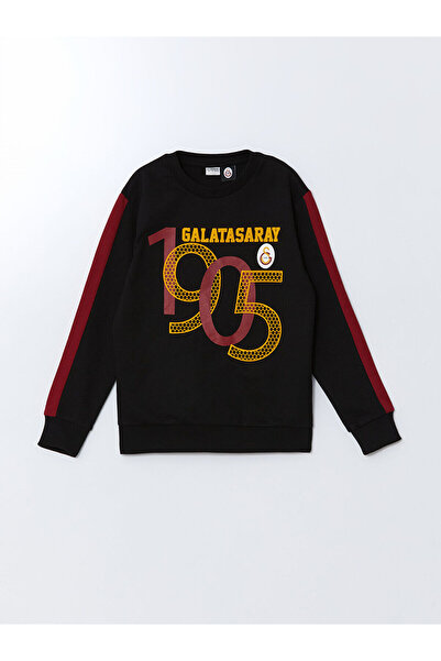 LC Waikiki LCW Jungen-Sweatshirt mit Rundhalsausschnitt und Aufdruck