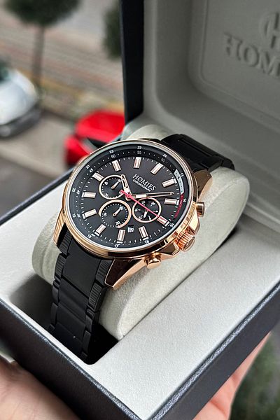 Homies Men's Wrist Watch - Original Gift Box and Bracelet Gift. Hsyeshm735Rbc