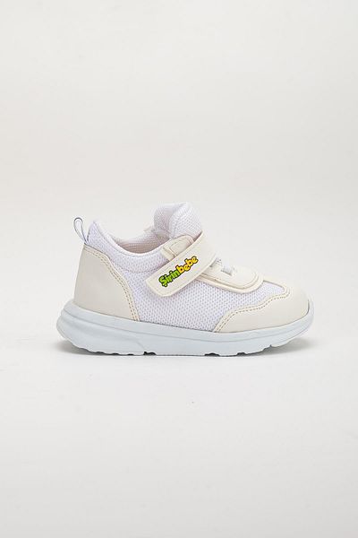 Dilimler Ayakkabı Orthopedic Baby Boy First Step Sports Shoes White Velcro Anorak Material