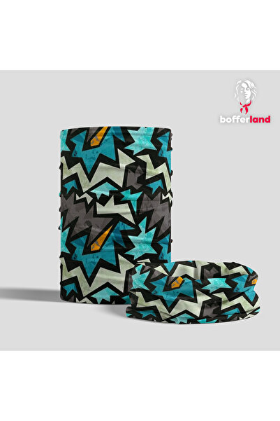bofferland دراجة نارية برتقالي باندانا - نسيج مقاوم للرياح للجنسين قابل للتنف...