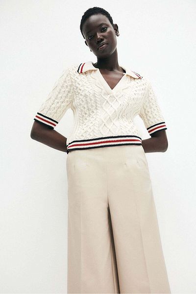 H&M Dart-waist culottes